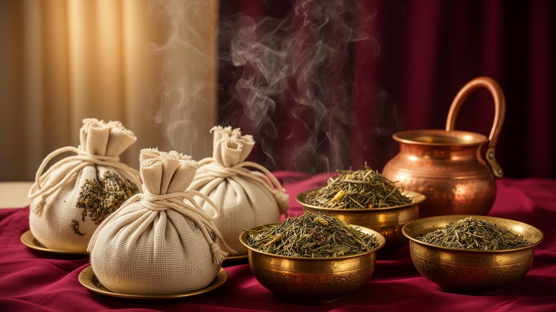 Kizhi herbal pouches